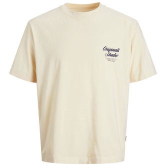 Jack & Jones T-shirt - JorNorrebro - Antique White m. Print