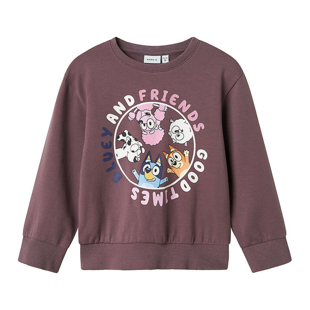 Name It Sweatshirt - NmfNira Bluey - Arctic Dusk m. Print