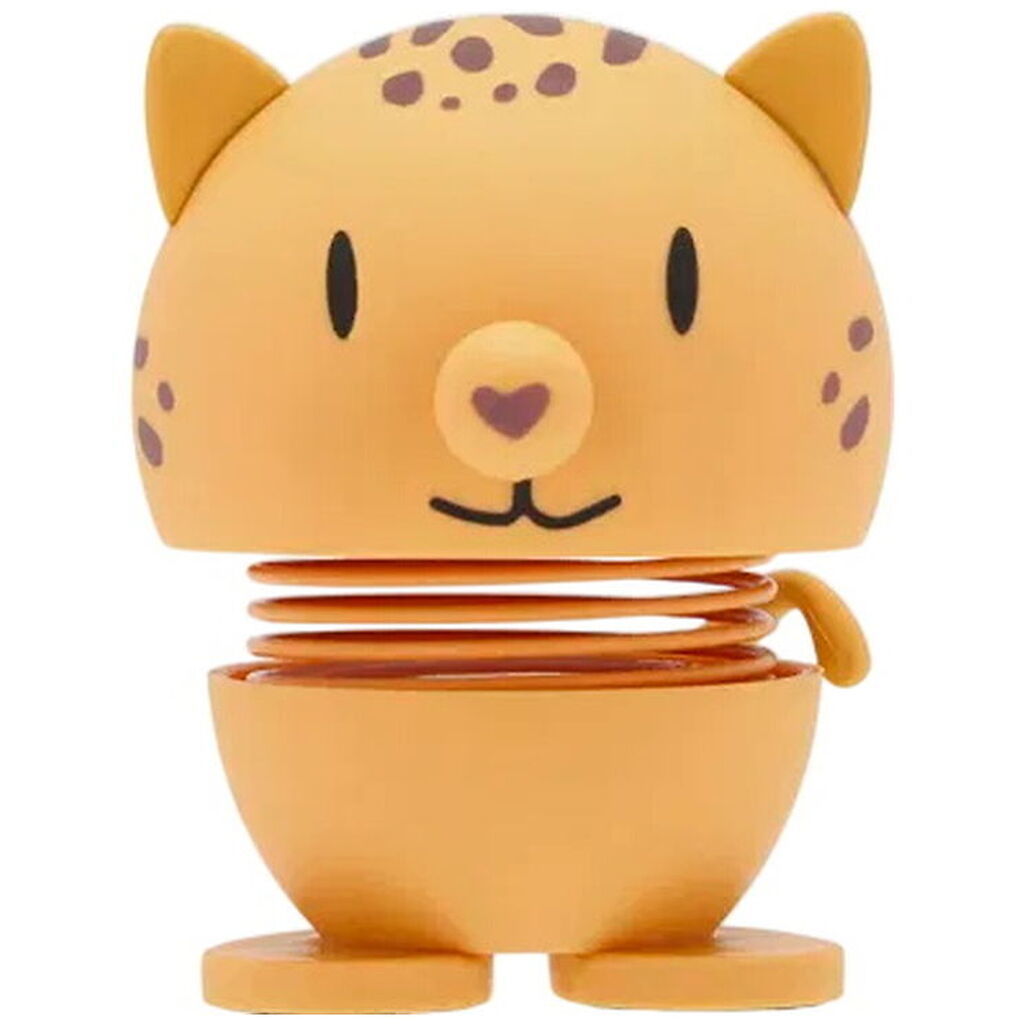 Hoptimist Soft Leopard - 7,6 cm - Gul