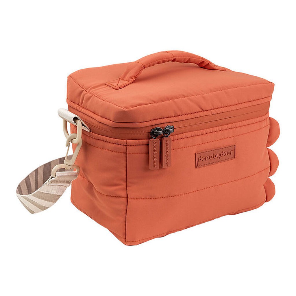 Done By Deer Køletaske - Quilted - Isoleret - 19x23x15 cm - Croc