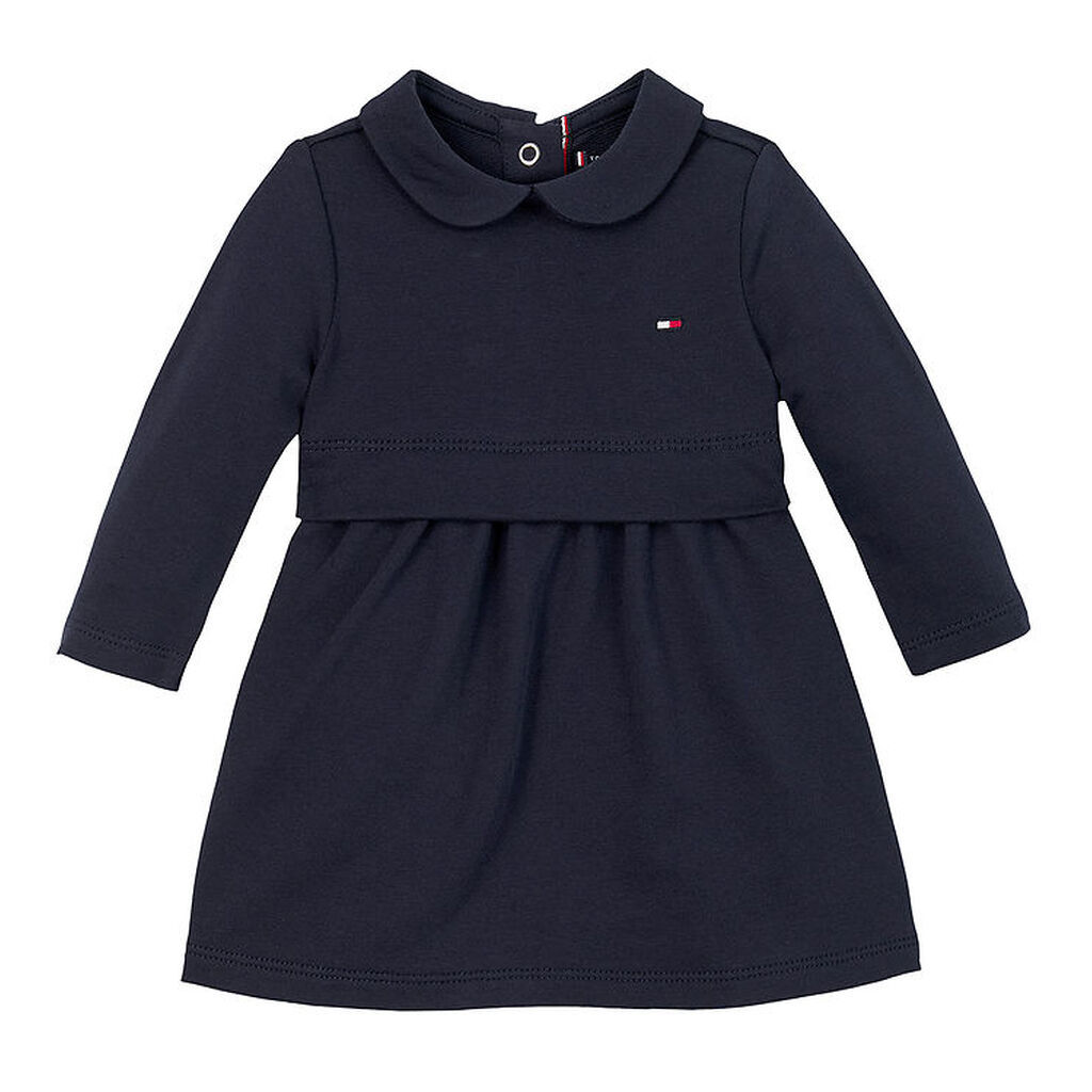 Tommy Hilfiger Kjole - Essential - Dark Night Navy