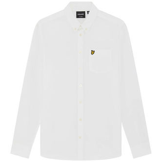Lyle & Scott Skjorte - Oxford - Hvid