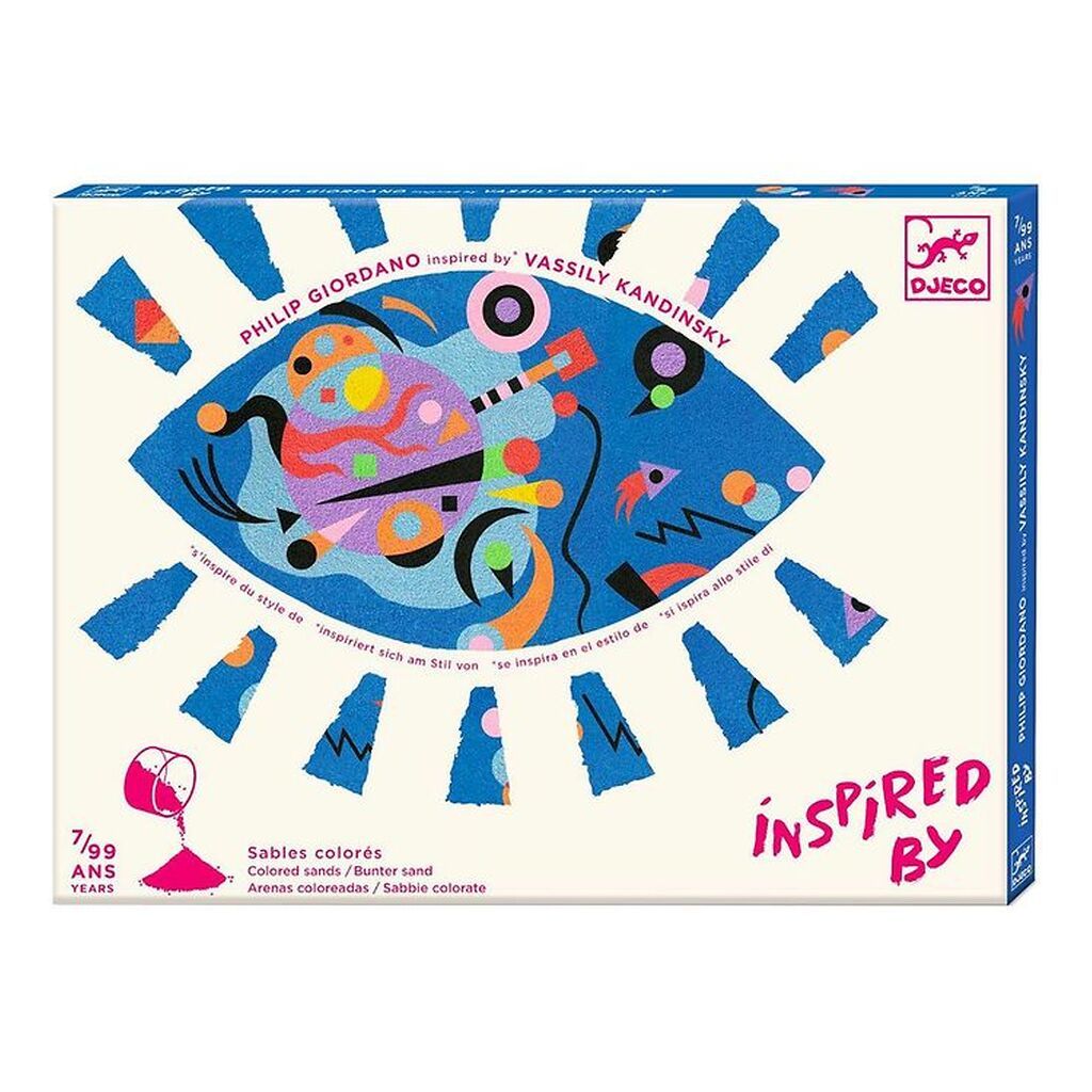 Djeco Kreasæt - 4 Motiver - Abstrakte Motiver