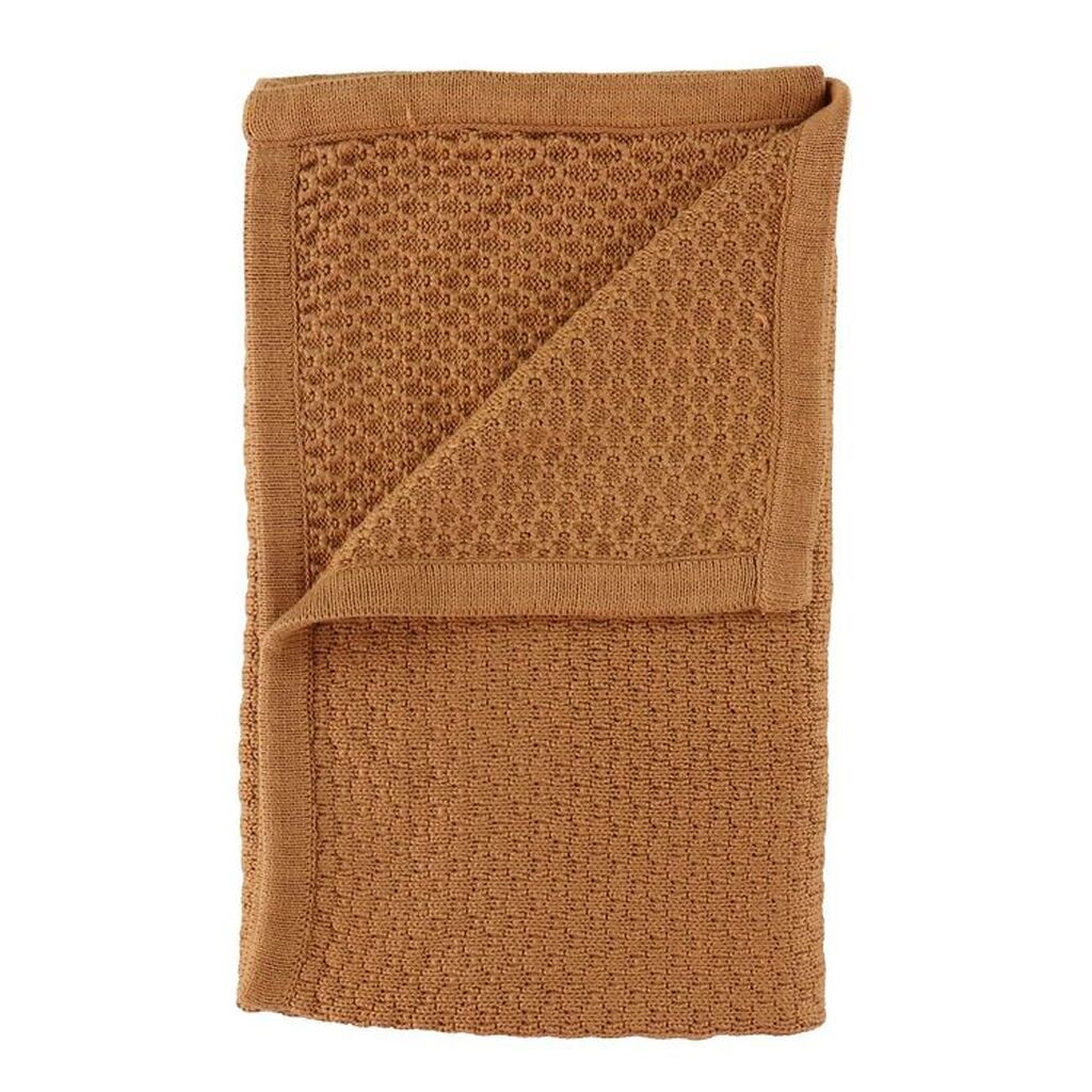 Fixoni Tæppe - Strik - 70x70 cm - Lion