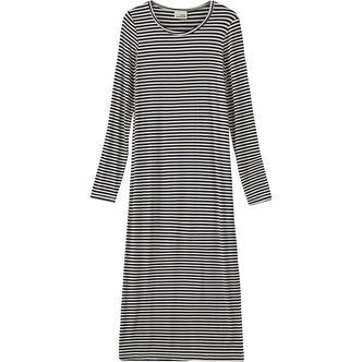 Sofie Schnoor Kjole - Rib - Facita - Navy Striped