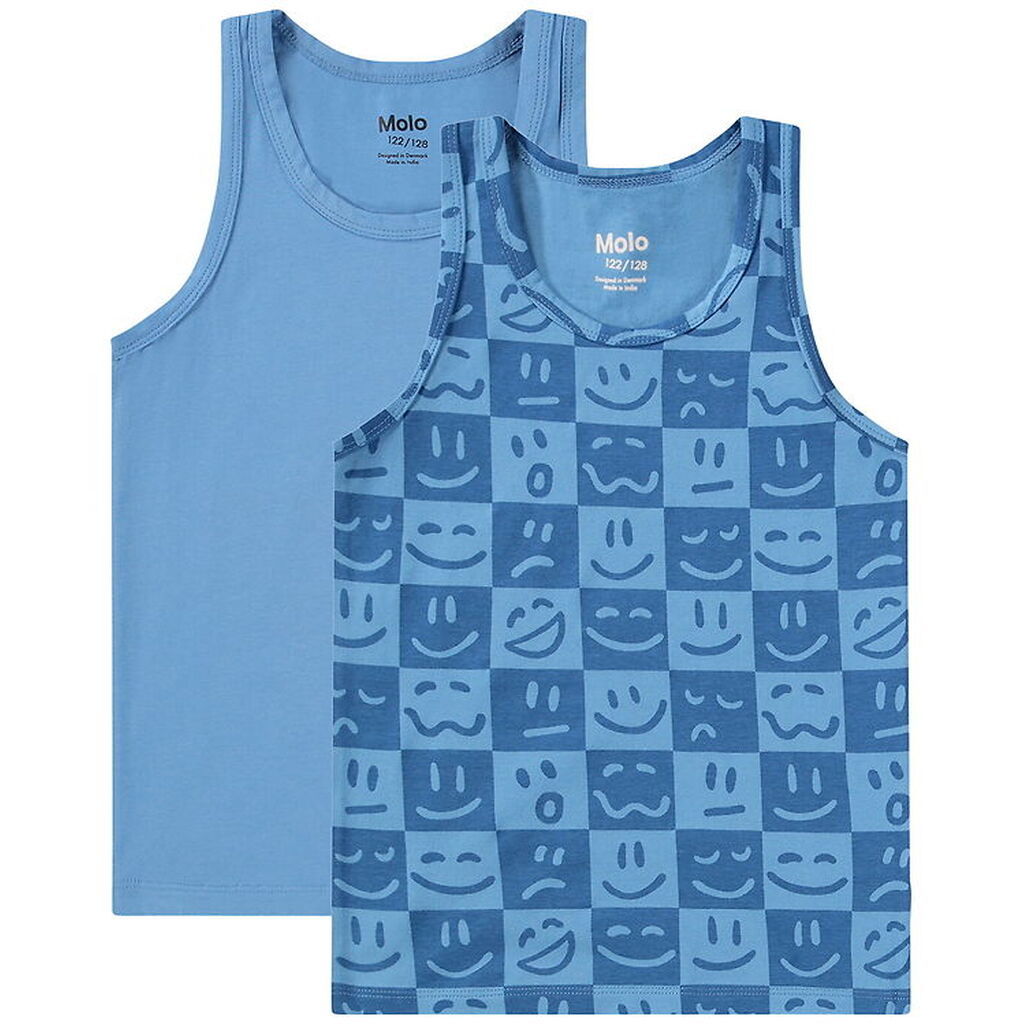 Molo Undertrøjer - Jayden - 2-pak - Blue Vibes