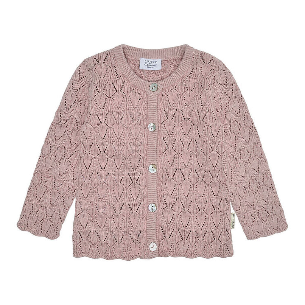 Hust and Claire Cardigan - Strik - HcCilja - Adobe Rose m. Hulmø