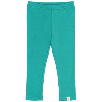 Petit Piao Leggings - Rib - Modal - Turquiose