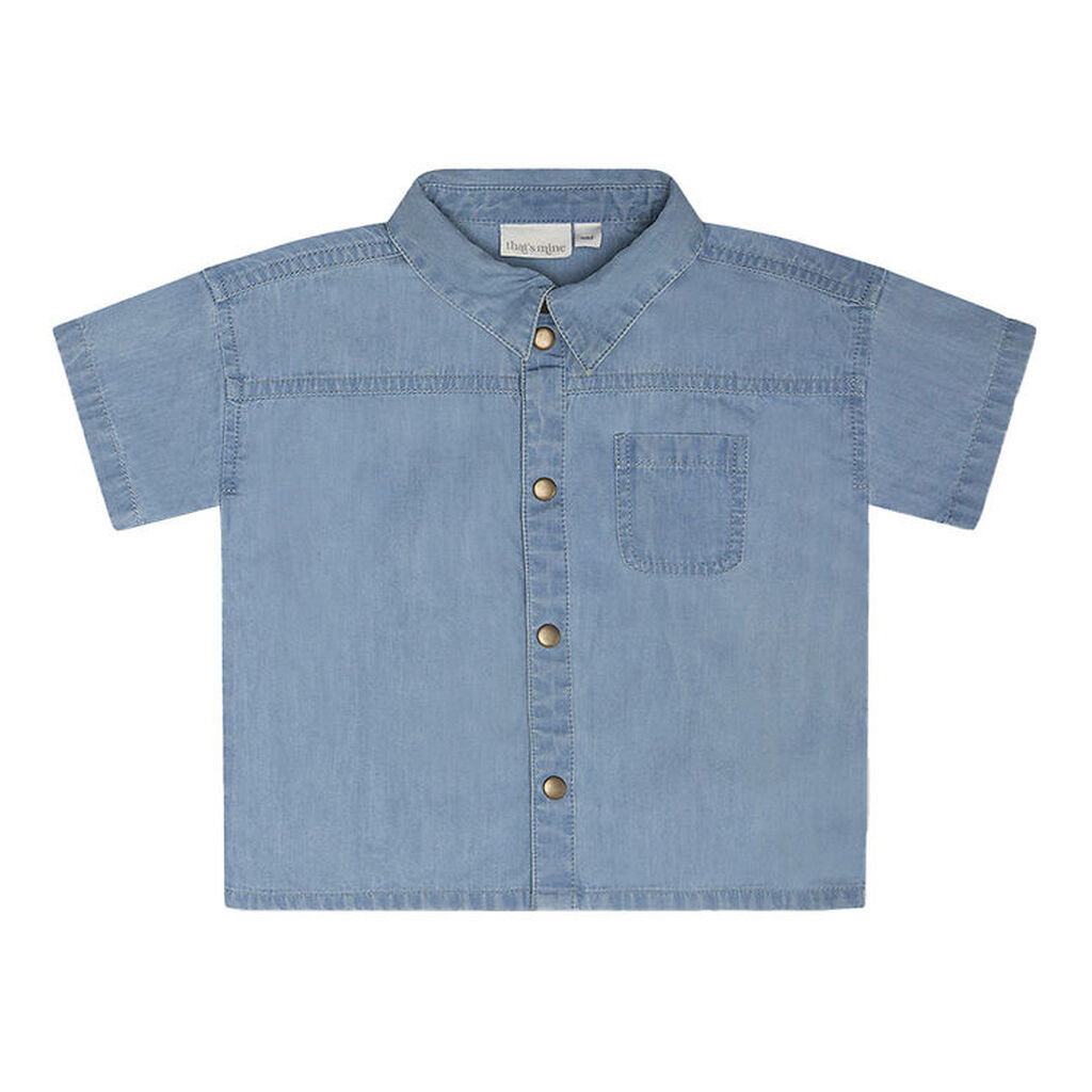 That's Mine Skjorte - Silas - Denim - Blå