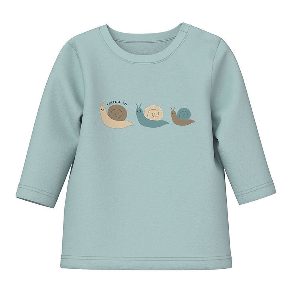Name It Bluse - NbmVacion - Celestial Blue/Snails
