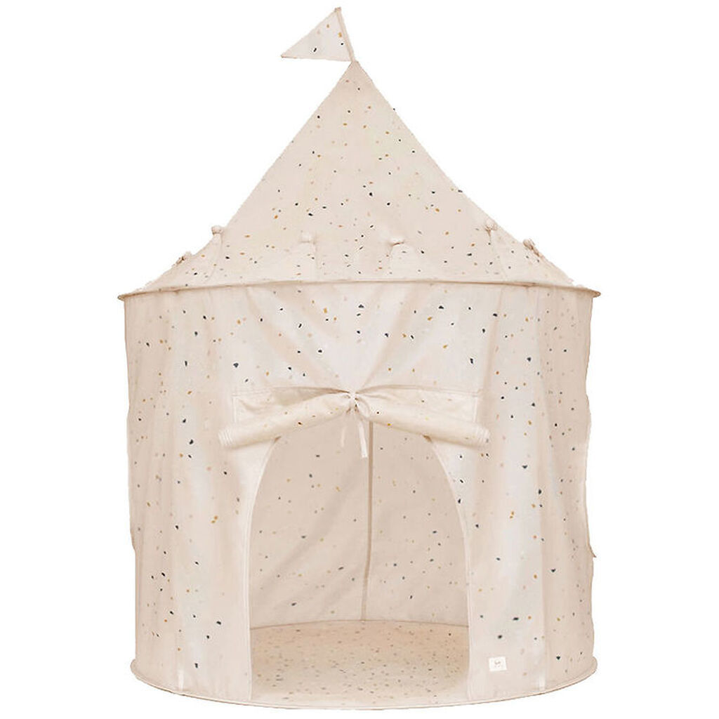 3 Sprouts Legetelt - 100 x 135 cm - Terrazzo/Mandel