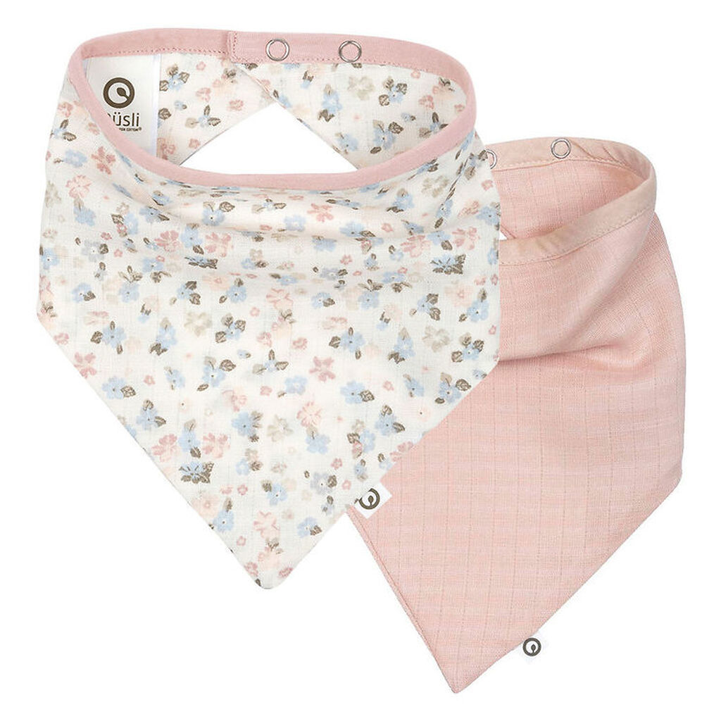 Müsli Hagesmæk - Bloom Muslin - 2-pak - Balsam cream/ Peony/ Jas