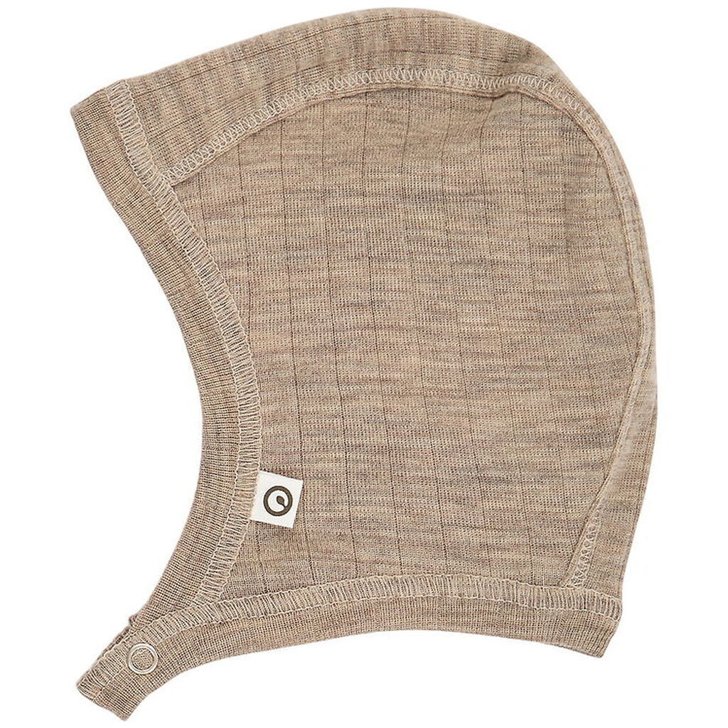 Müsli Babyhjelm - Rib - Uld - Balsam Melange