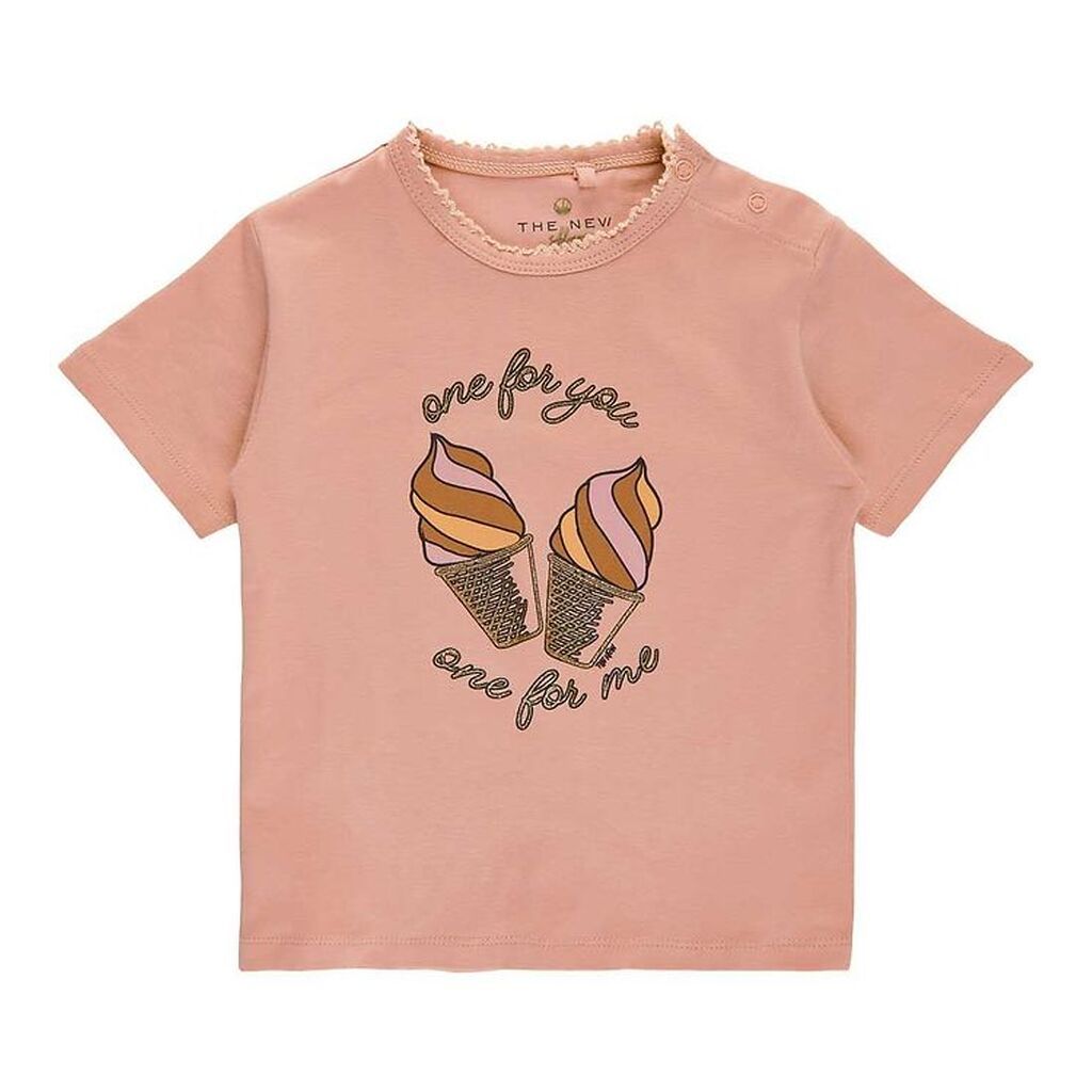 The New Siblings T-shirt - TnsGinnie - Peach Beige