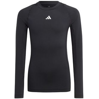 adidas Performance T-Shirt - TF LS TEE Y - Sort