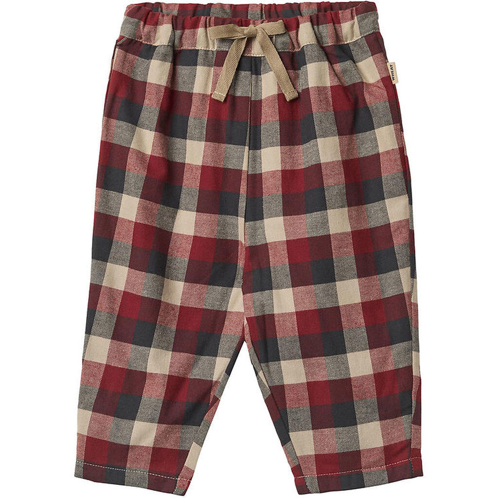 Wheat Bukser - Arne - Red Blue Check