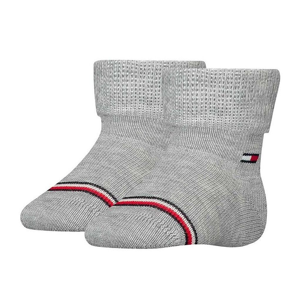 Tommy Hilfiger Strømper - 2-pak - Light Grey
