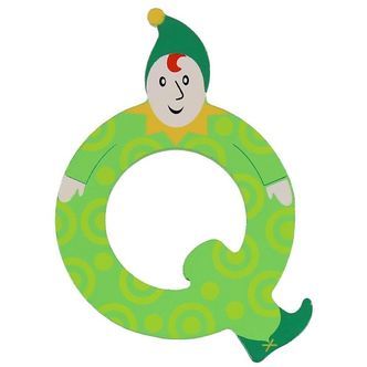 Petit Jour Paris Alfe Bogstav - Q - Grøn