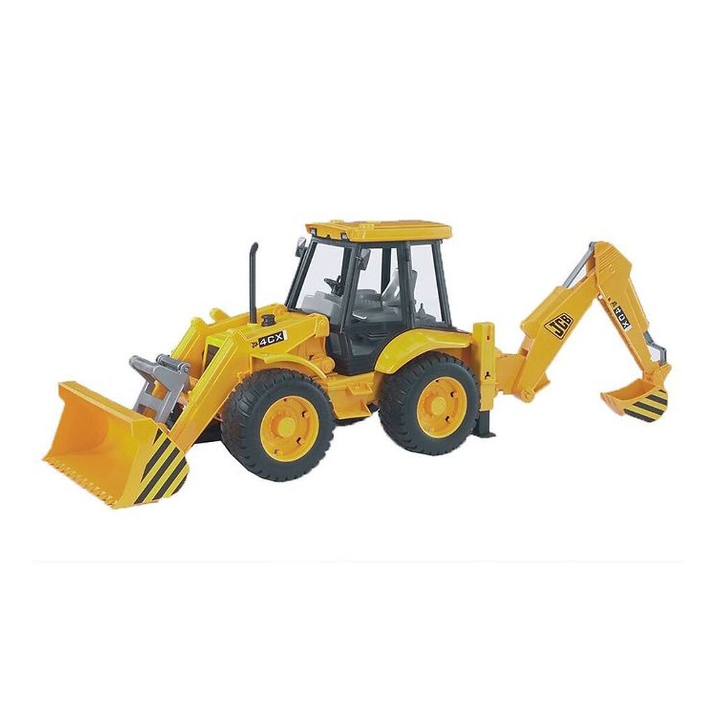 Bruder Arbejdsmaskine - JCB 4CX Rendegraver m. Frontl... - 02428