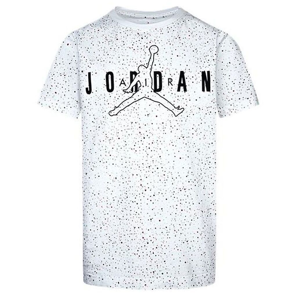 Jordan T-shirt - Color Mix Aop - Hvid m. Prikker