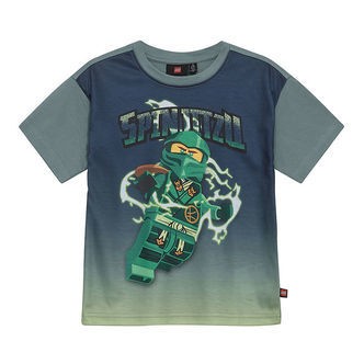 LEGOÂ® Ninjago T-shirt - LwTaffy 307 - Lysegrøn m. Print