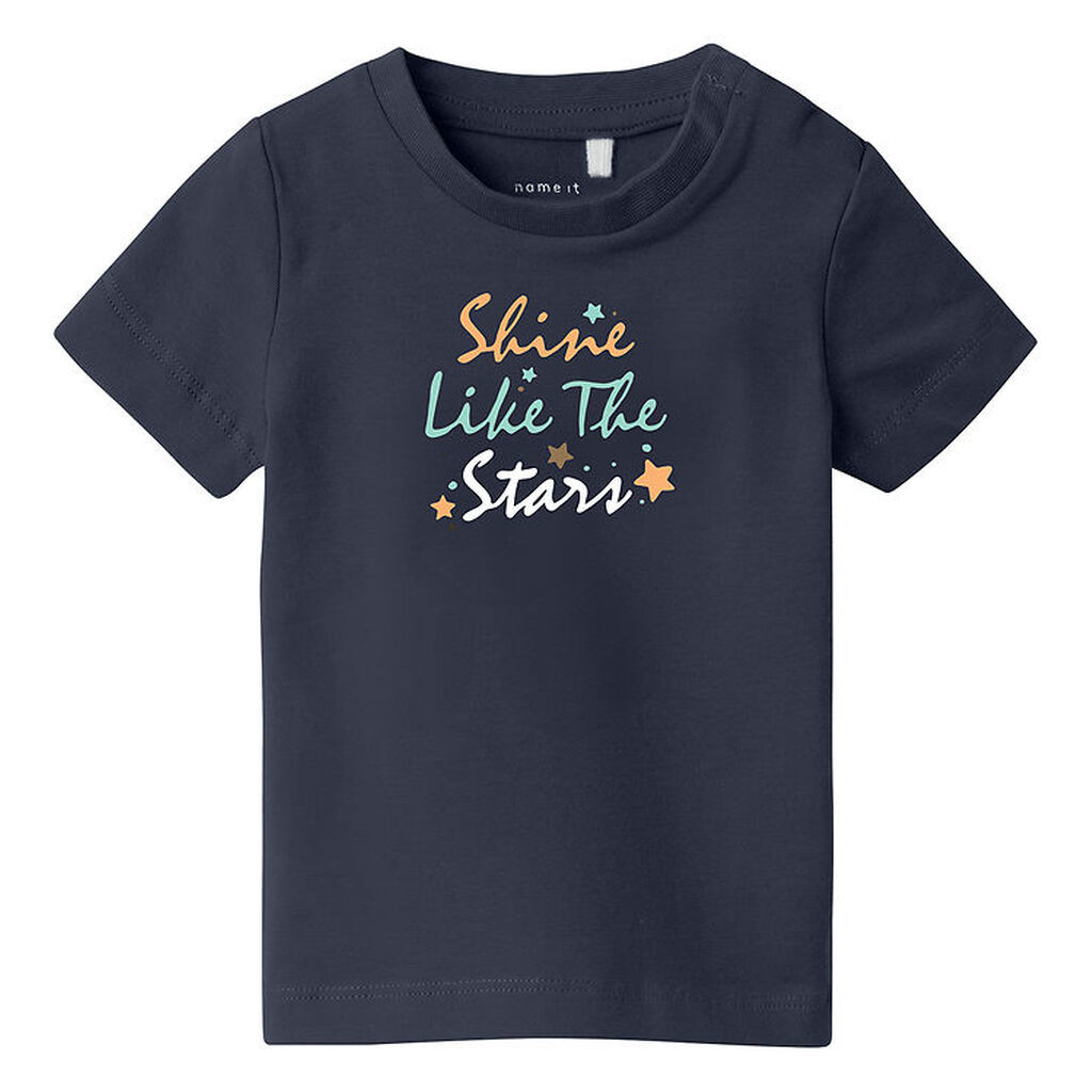 Name It T-shirt - NbmVacion - Dark Sapphire/Shine Like The Stars