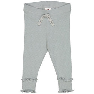 Müsli Leggings - Pointelle - Jasmin Blue