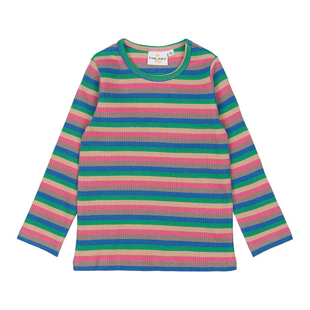 The New Siblings Bluse - Rib - TnstPolly - Multi Striped