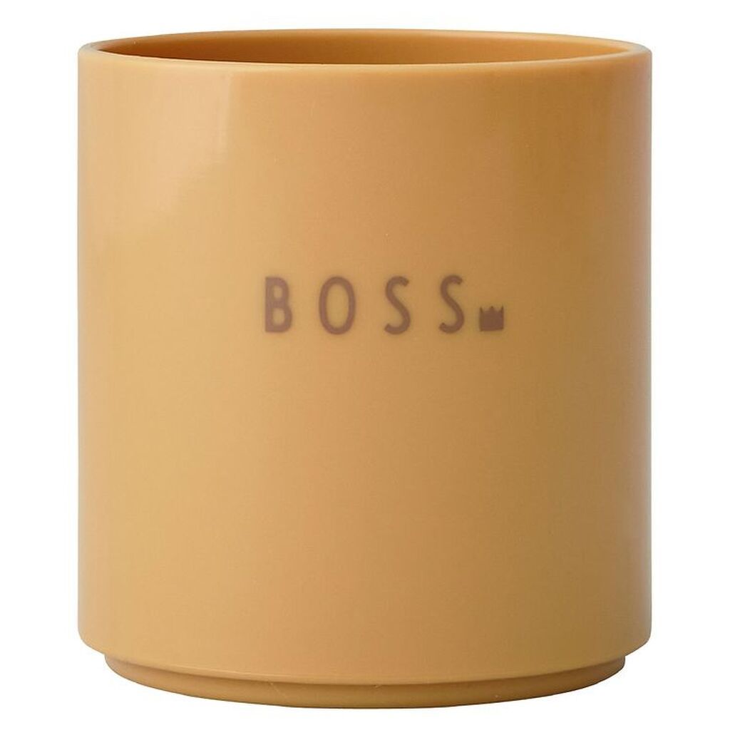 Design Letters Kop - Tritan - Favourite - Mustard