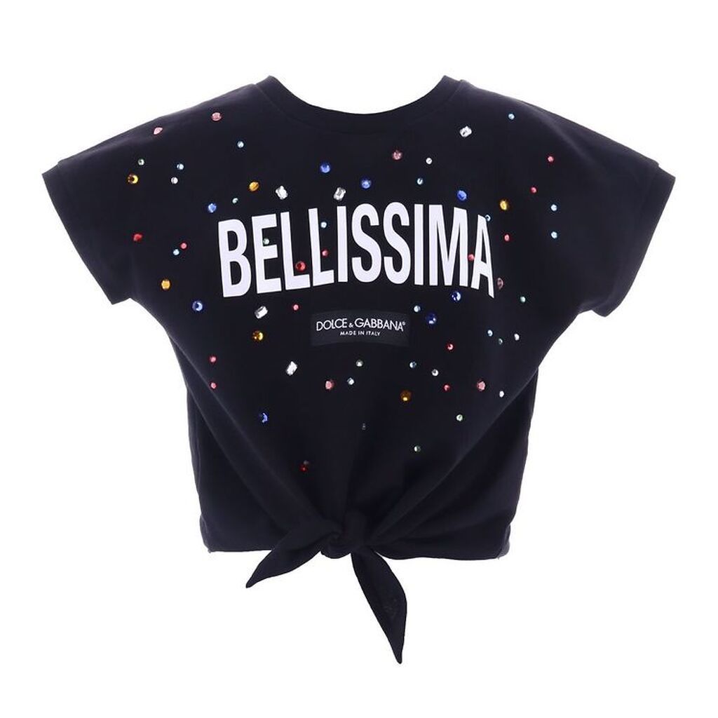 Dolce & Gabbana T-shirt - Light Therapy - Sort m. Prikker