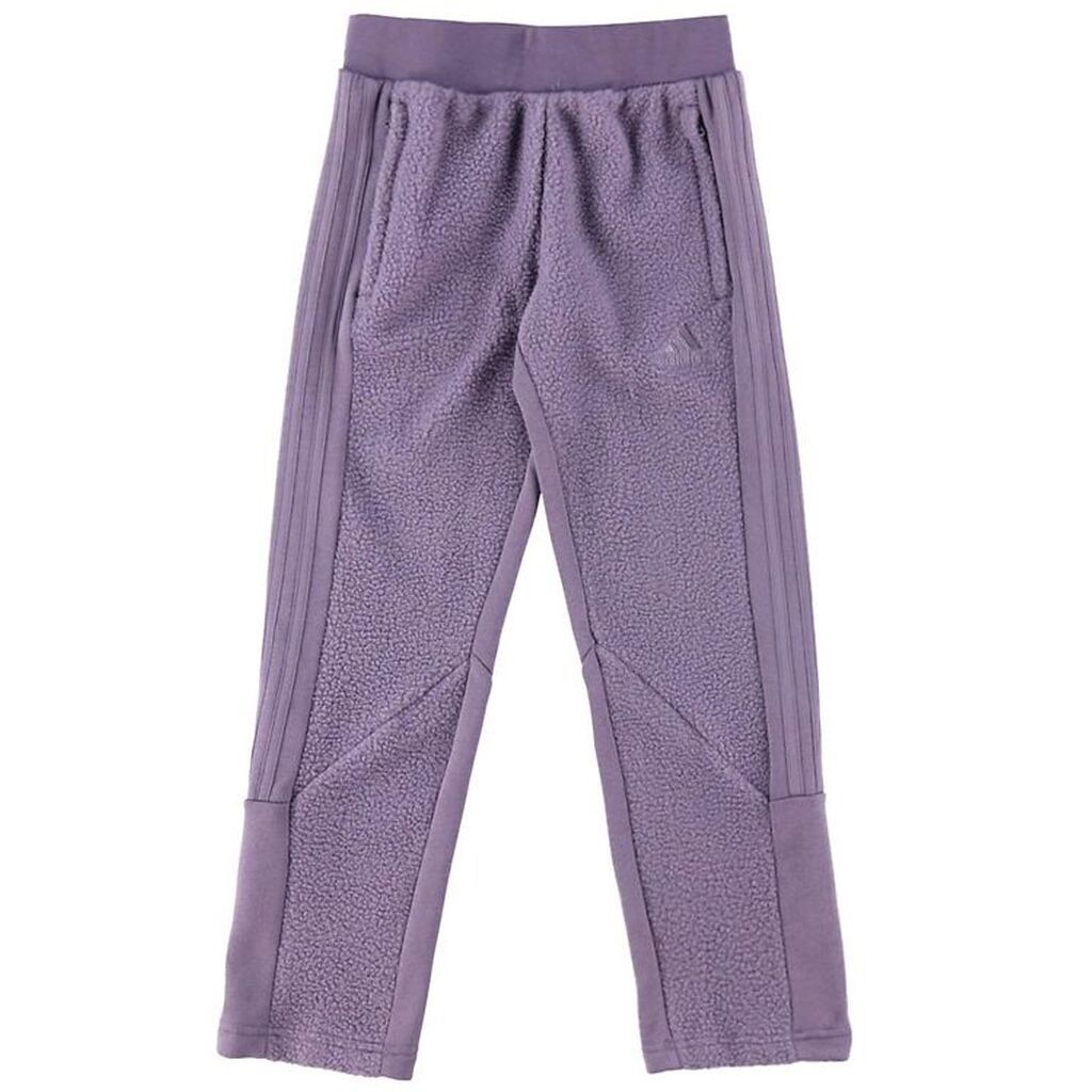 adidas Performance Fleecebukser - J Hot WNTR Tiro - Lilla