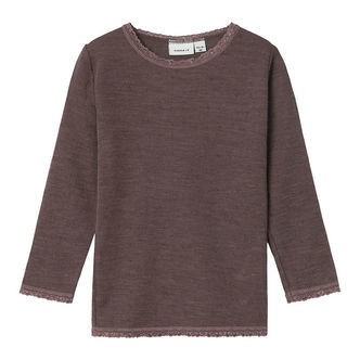 Name It Bluse - Uld - NmfWang - Noos - Sparrow