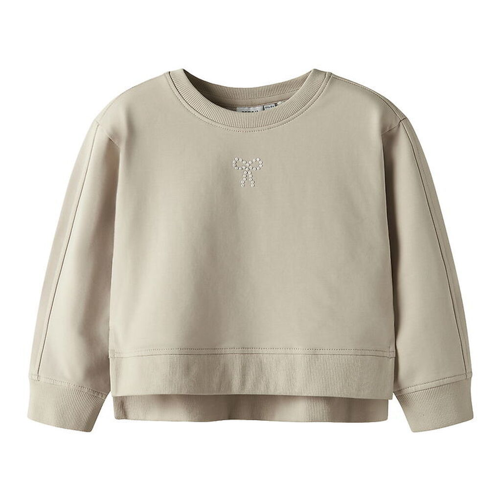 Name It Sweatshirt - NmfKulana - Peyote m. Sløjfe