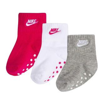 Nike Strømper - 3-pak - Rush Pink/Hvid/Gråmeleret