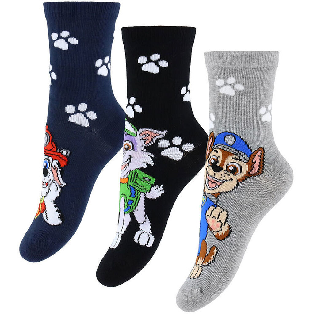 Name It Strømper - NmmNaveen - 3-pak - Paw Patrol - Navy Blazer/