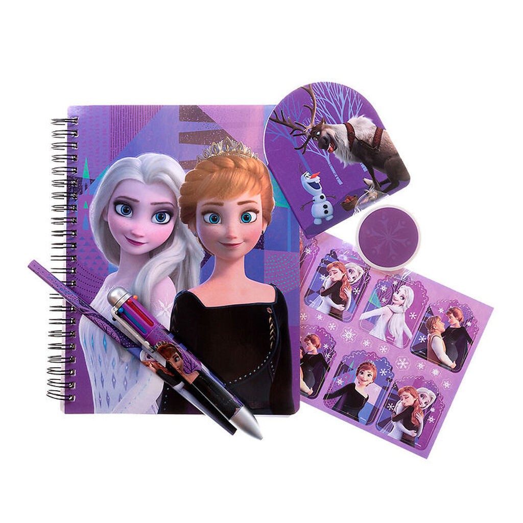 Frost Notesbog m. Indhold - Lilla