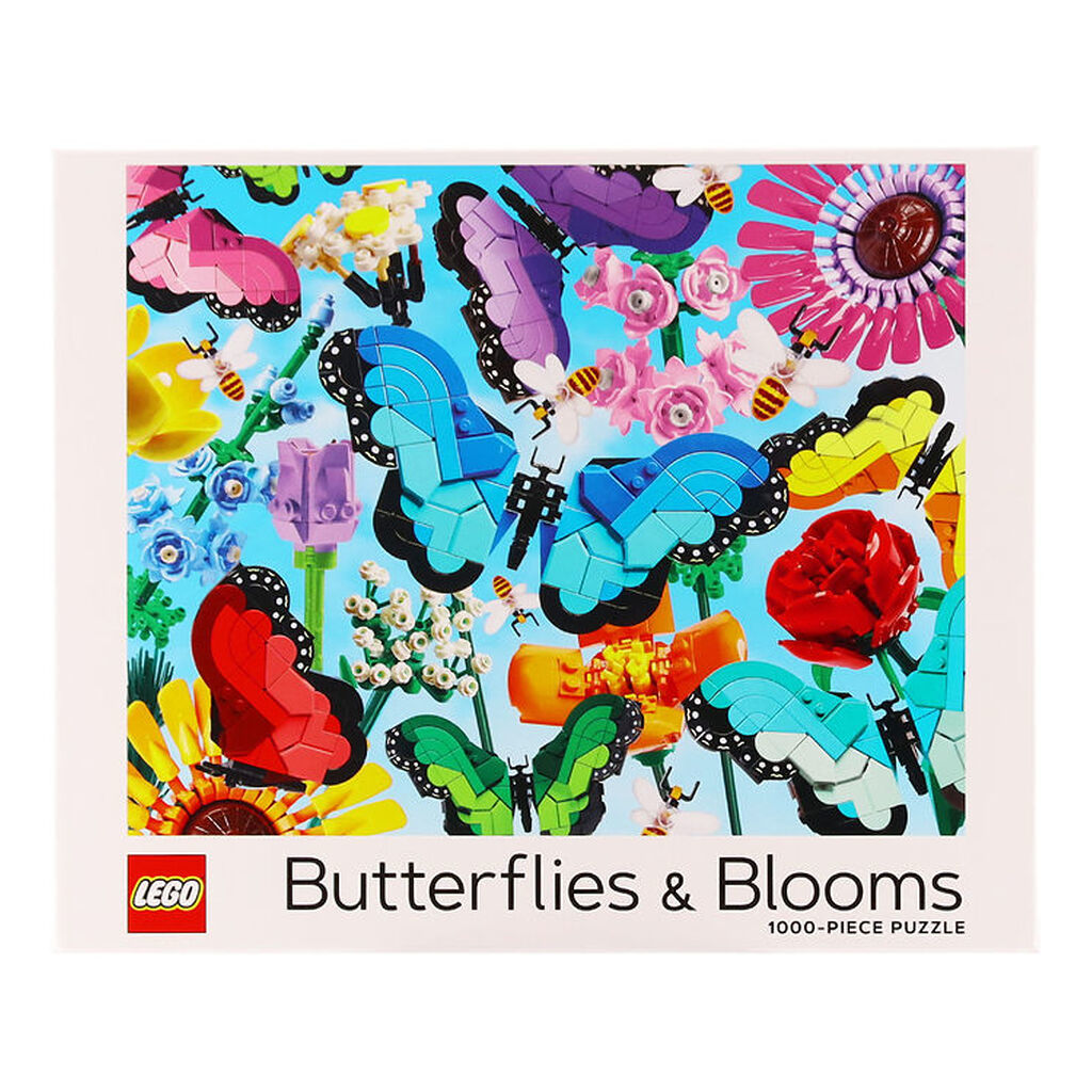 LEGOÂ® Puslespil - 1000 Brikker - Butterflies & Blooms