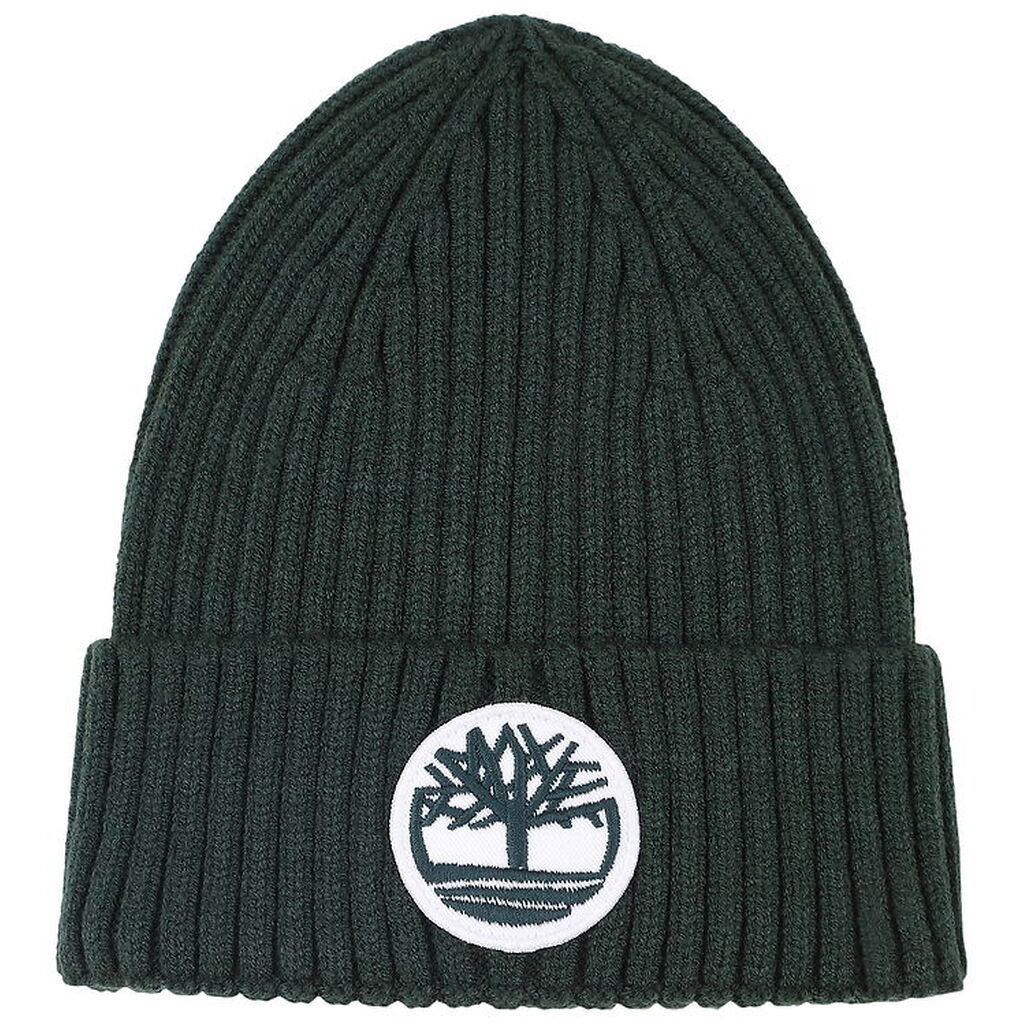 Timberland Hue - Rib - Strik - Mørkegrøn m. Logo