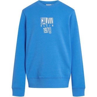 Calvin Klein Sweatshirt - Good Level - Mesmerizing Blue