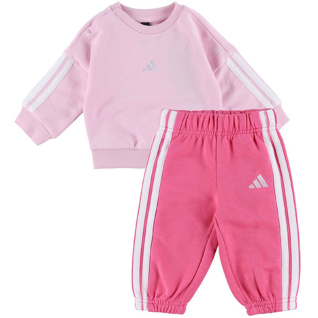 adidas Performance Sweatsæt - 240 - Clear Pink/Hvid