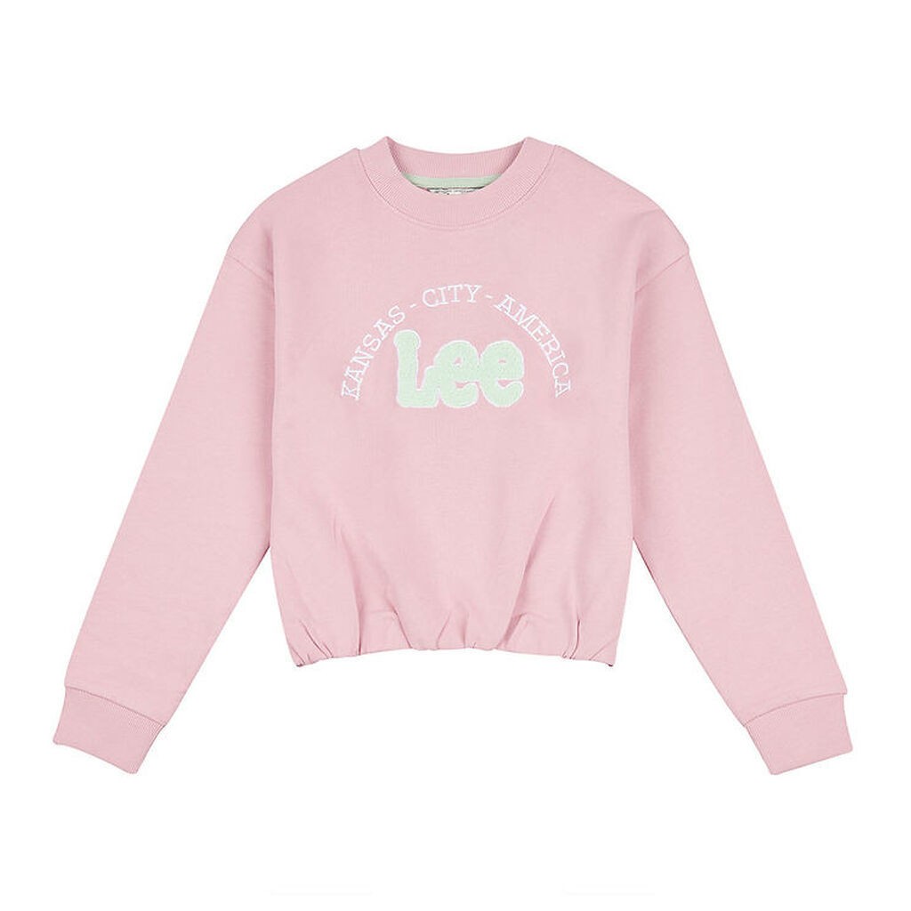 Lee Sweatshirt - Kansas Graphic - Pink Nectar