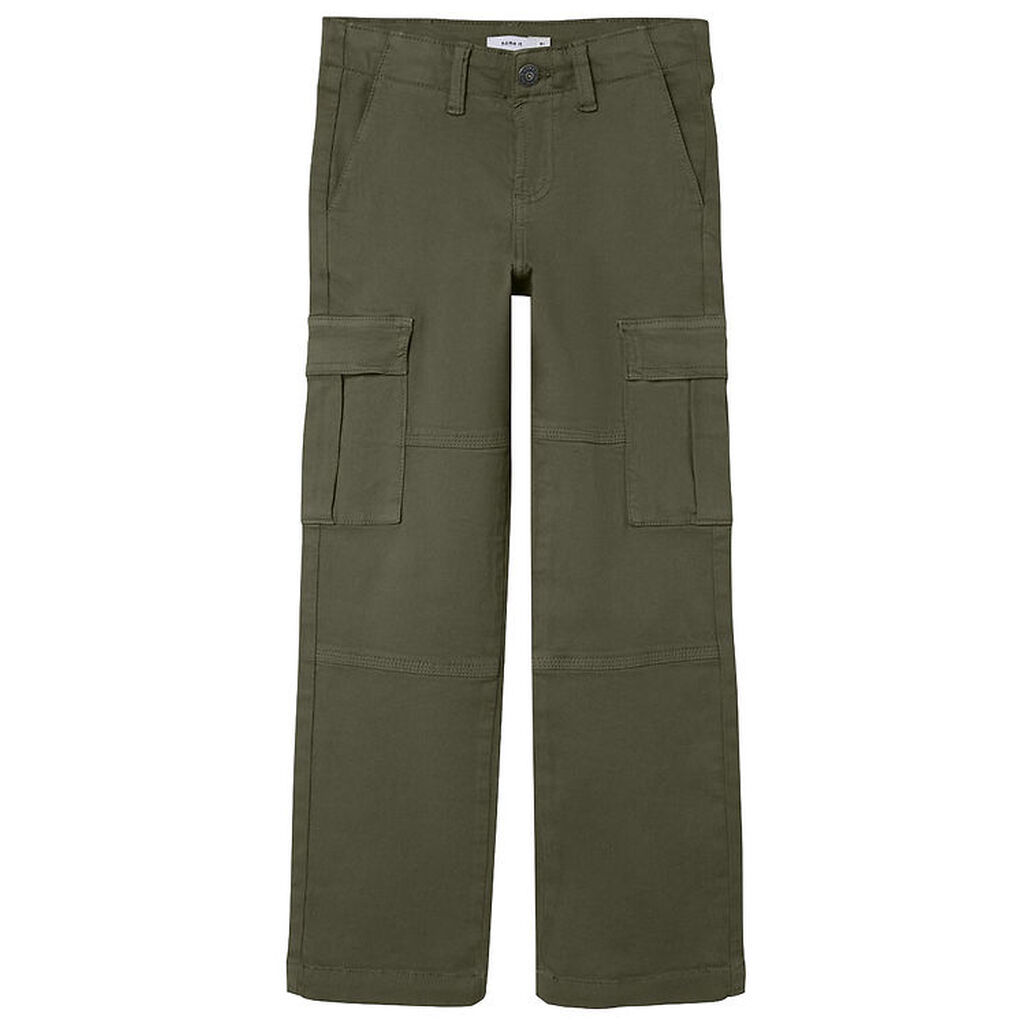Name It Cargobukser - Noos - NkmRyan - Olive Night