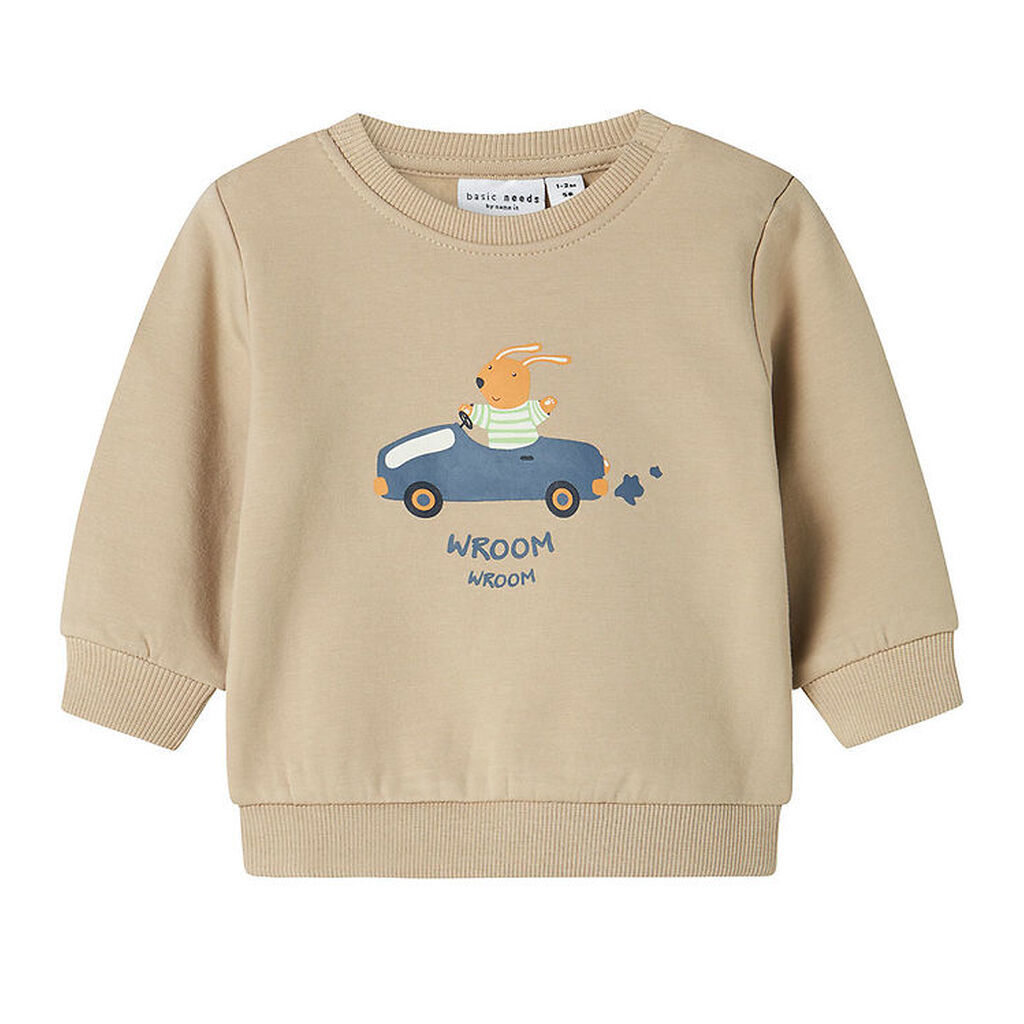 Name It Sweatshirt - NbmVonne - Pure Cashmere/Vroom