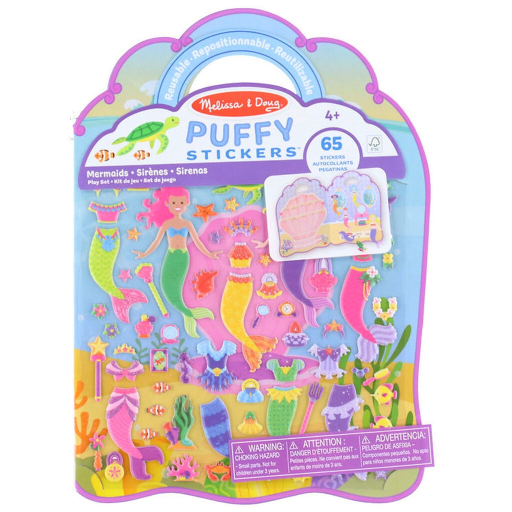 Melissa & Doug Klistermærker - Mermaid