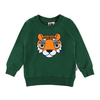 DYR-Cph Sweatshirt - Dyrbellow - Dk Pine Tiger