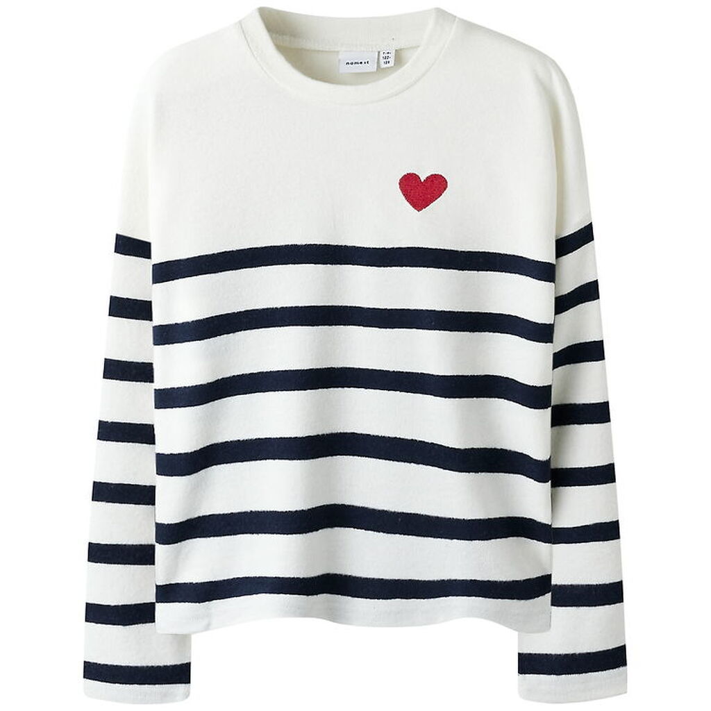 Name It Bluse - Strik - Noos - NkfLine - Dark Sapphire/Cloud Dan