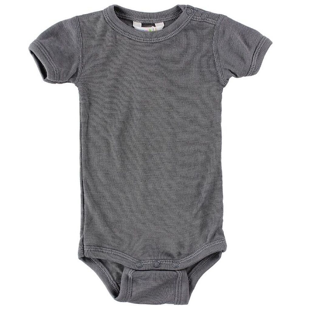 Joha Body k/æ - Uld/Silke - Mørkegrå