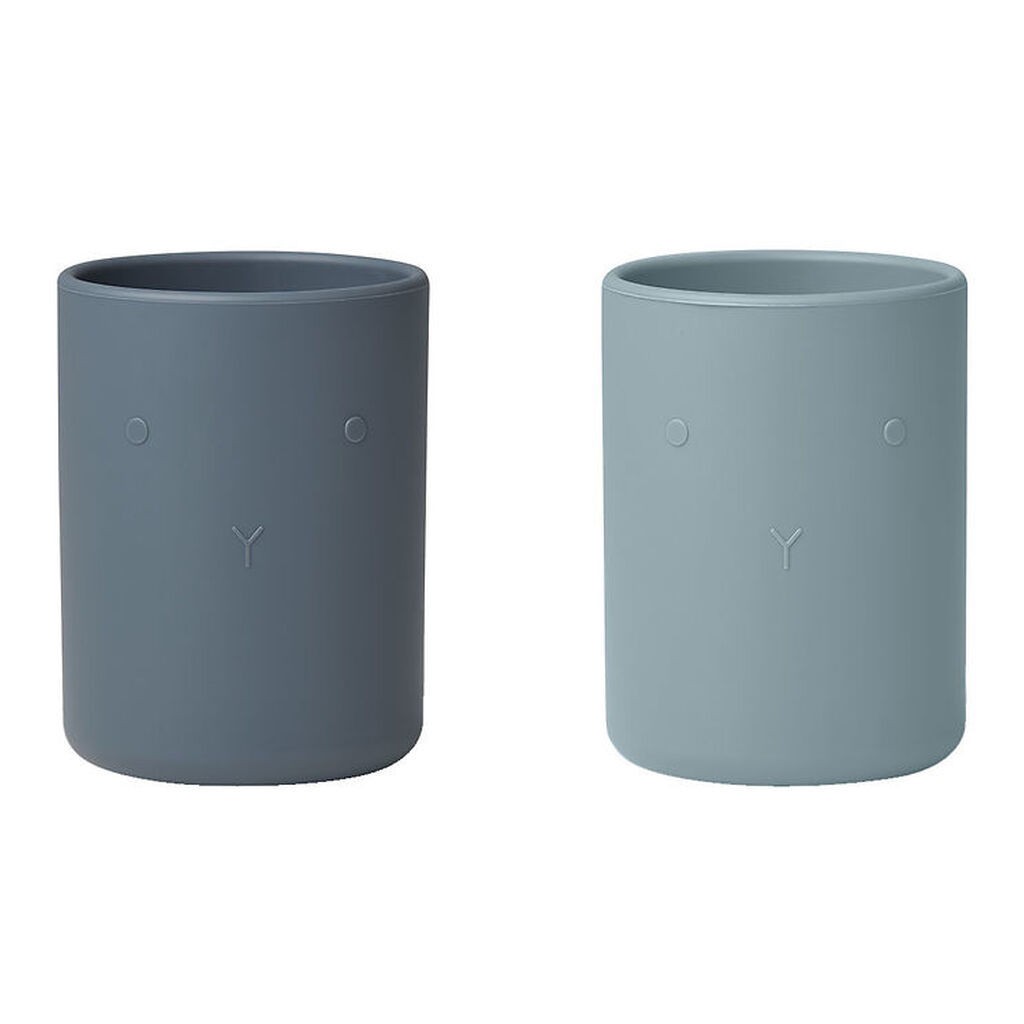 Liewood Kopper - Silikone - 2-pak - Ethan - Blue Mix