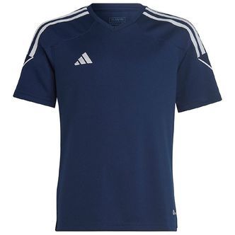 adidas Performance T-Shirt - TIRO 23 JSY Y - Blå/Hvid