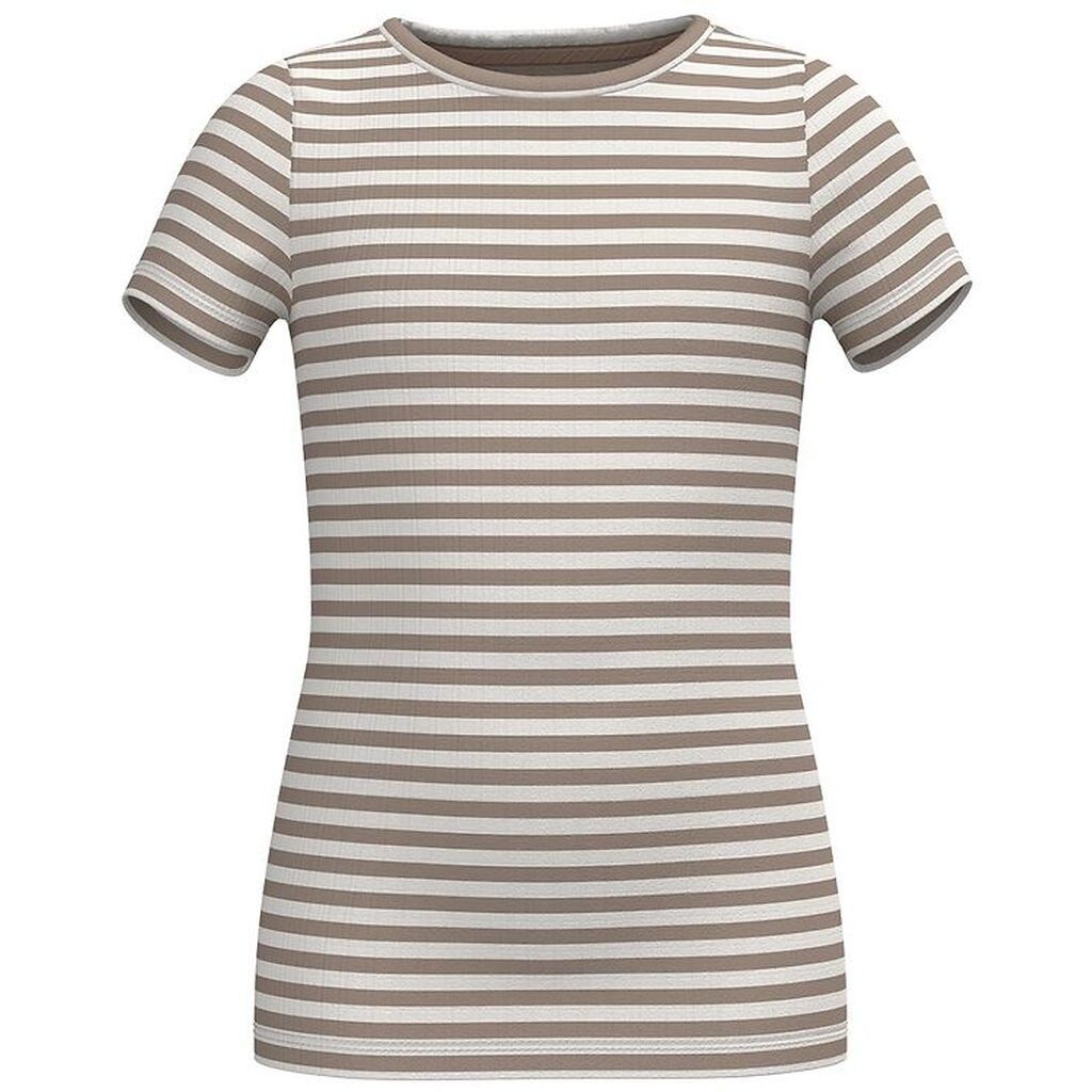 Name It T-shirt - Rib - NmfSuraja - Noos - Mocha Meringue